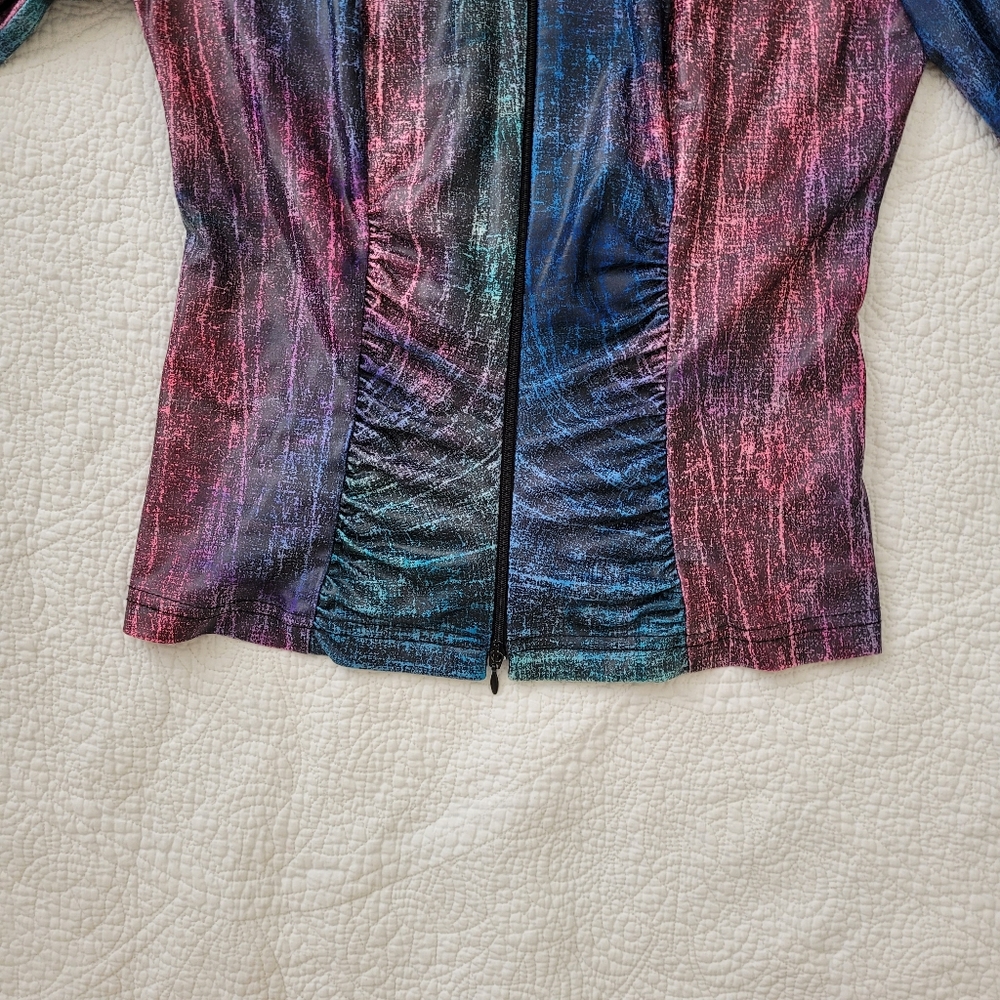 Joseph Ribkoff Abstract Lightweight Jacket - Picture 4 of 9